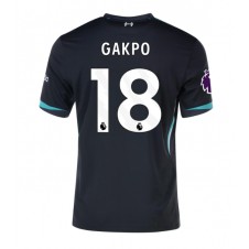 Liverpool Cody Gakpo #18 Bortatröja 2024-25 Korta ärmar